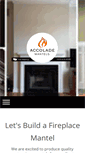 Mobile Screenshot of customfiremantels.com